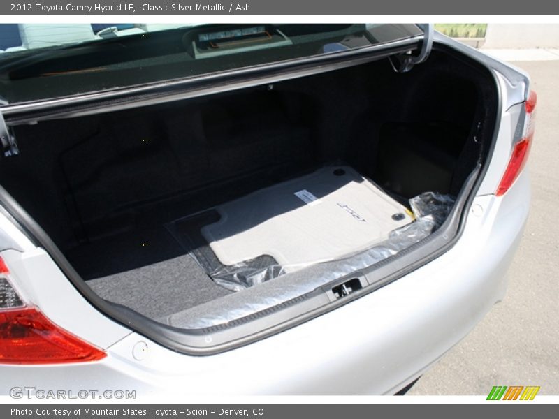 Classic Silver Metallic / Ash 2012 Toyota Camry Hybrid LE