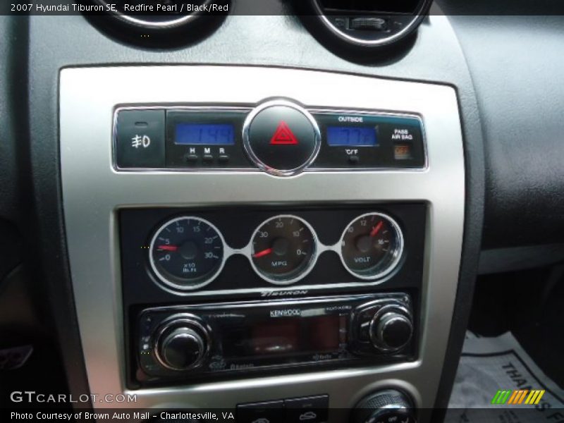Controls of 2007 Tiburon SE