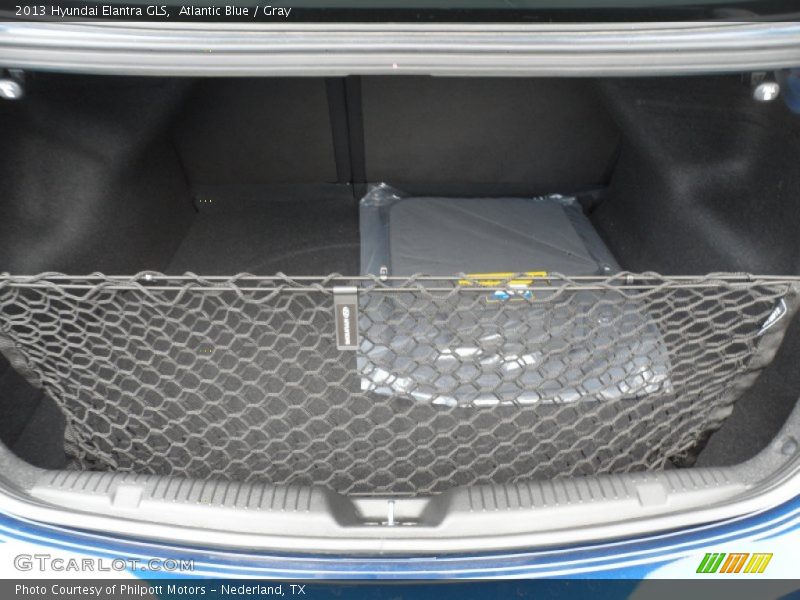 Atlantic Blue / Gray 2013 Hyundai Elantra GLS