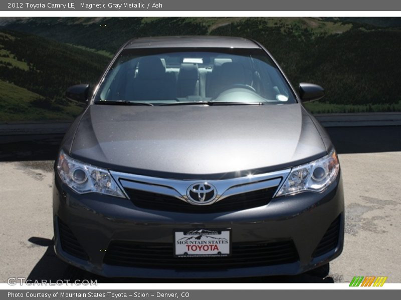 Magnetic Gray Metallic / Ash 2012 Toyota Camry LE
