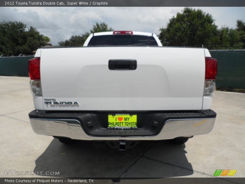 Super White / Graphite 2012 Toyota Tundra Double Cab