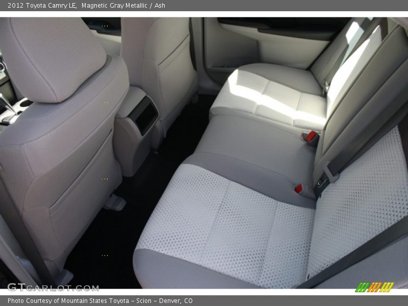 Magnetic Gray Metallic / Ash 2012 Toyota Camry LE