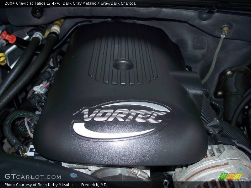 Dark Gray Metallic / Gray/Dark Charcoal 2004 Chevrolet Tahoe LS 4x4