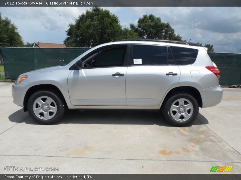 Classic Silver Metallic / Ash 2012 Toyota RAV4 I4