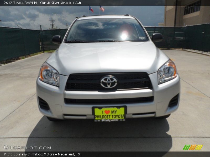 Classic Silver Metallic / Ash 2012 Toyota RAV4 I4