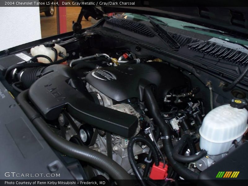 Dark Gray Metallic / Gray/Dark Charcoal 2004 Chevrolet Tahoe LS 4x4