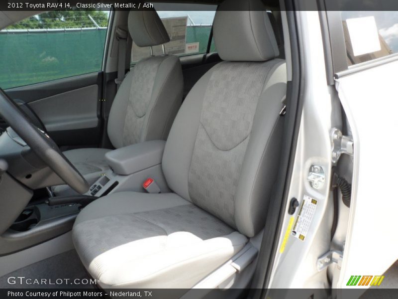 Classic Silver Metallic / Ash 2012 Toyota RAV4 I4