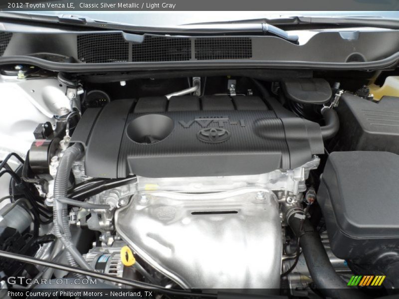 Classic Silver Metallic / Light Gray 2012 Toyota Venza LE