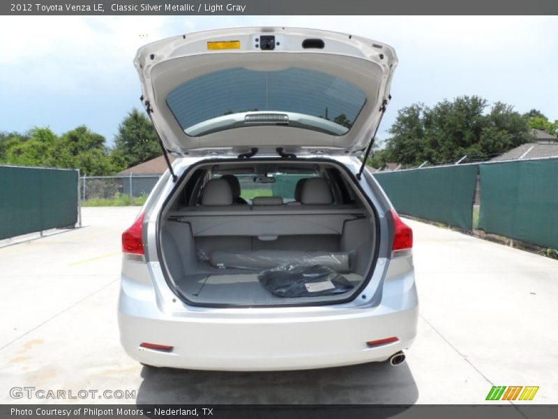 Classic Silver Metallic / Light Gray 2012 Toyota Venza LE