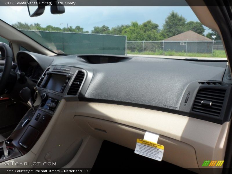 Black / Ivory 2012 Toyota Venza Limited