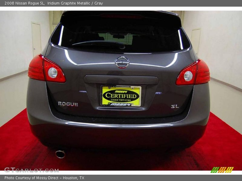 Iridium Graphite Metallic / Gray 2008 Nissan Rogue SL