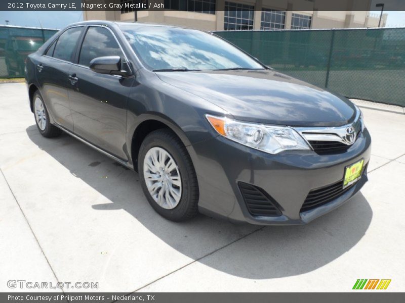 Magnetic Gray Metallic / Ash 2012 Toyota Camry LE