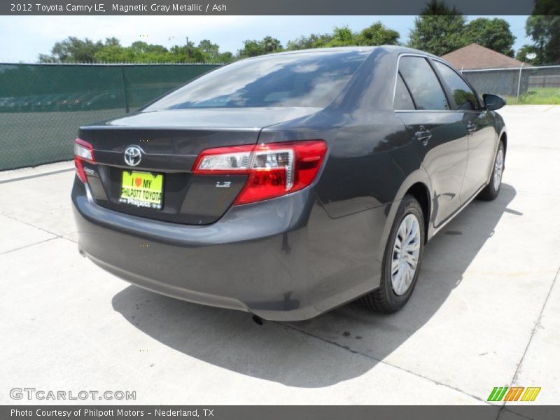 Magnetic Gray Metallic / Ash 2012 Toyota Camry LE