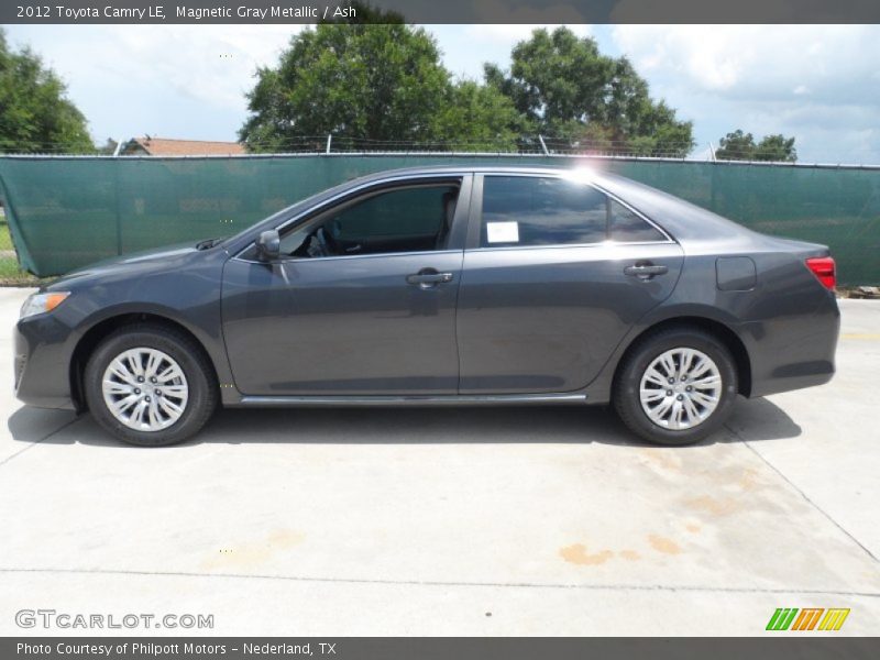 Magnetic Gray Metallic / Ash 2012 Toyota Camry LE