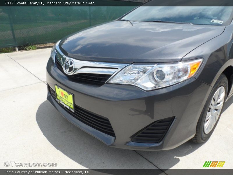Magnetic Gray Metallic / Ash 2012 Toyota Camry LE