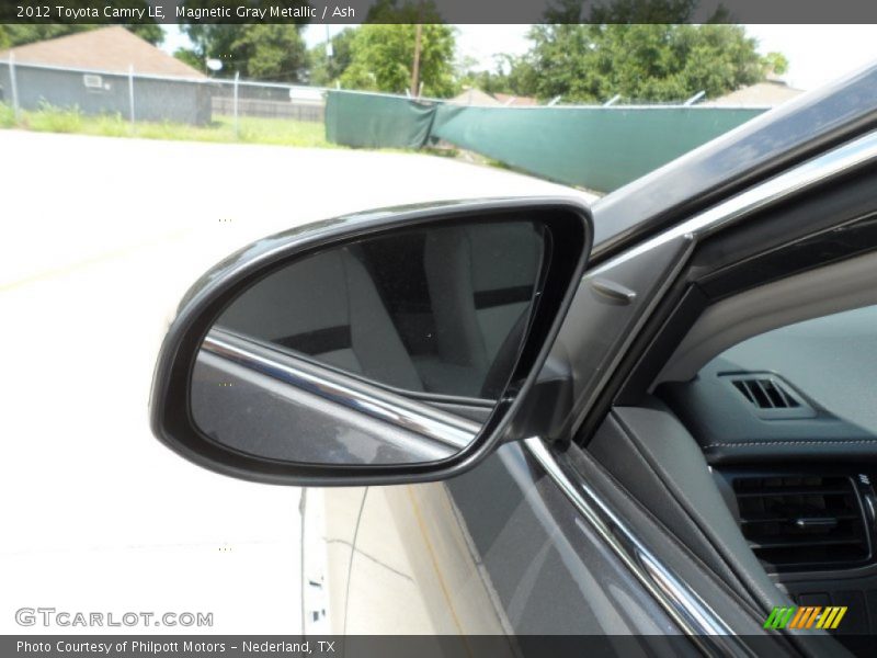 Magnetic Gray Metallic / Ash 2012 Toyota Camry LE