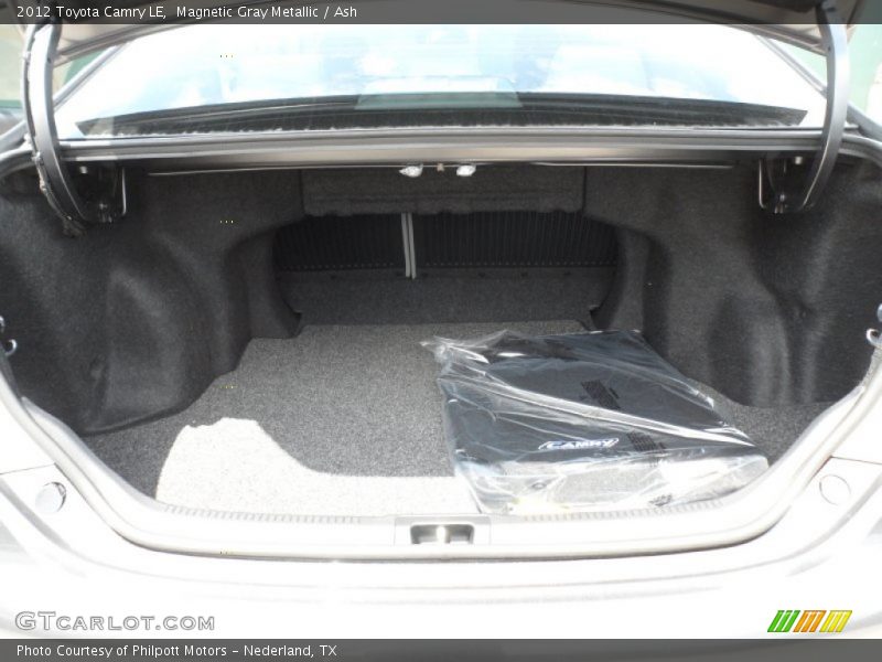 Magnetic Gray Metallic / Ash 2012 Toyota Camry LE