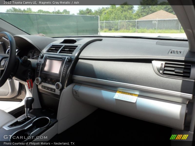 Magnetic Gray Metallic / Ash 2012 Toyota Camry LE