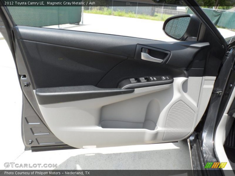 Magnetic Gray Metallic / Ash 2012 Toyota Camry LE