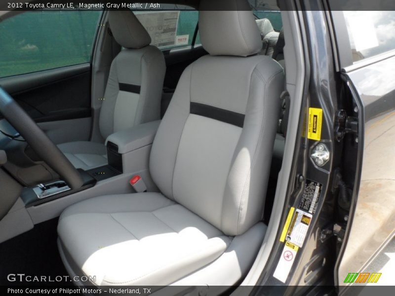Magnetic Gray Metallic / Ash 2012 Toyota Camry LE