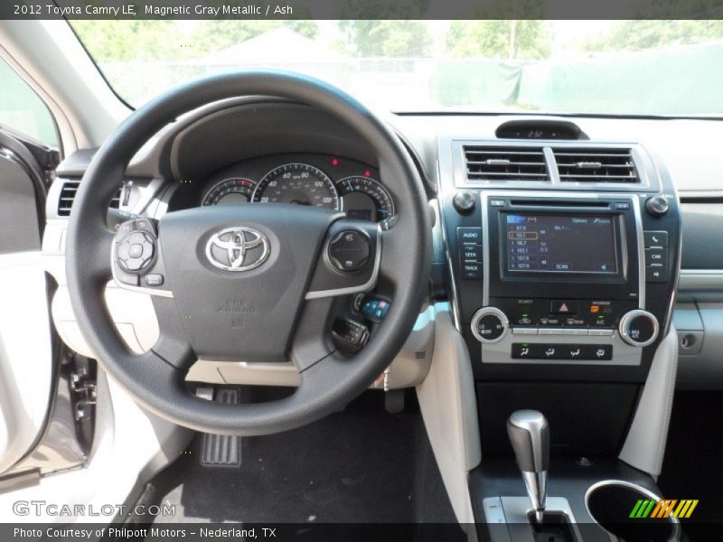 Magnetic Gray Metallic / Ash 2012 Toyota Camry LE