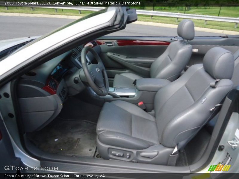  2005 Solara SLE V6 Convertible Dark Stone Interior