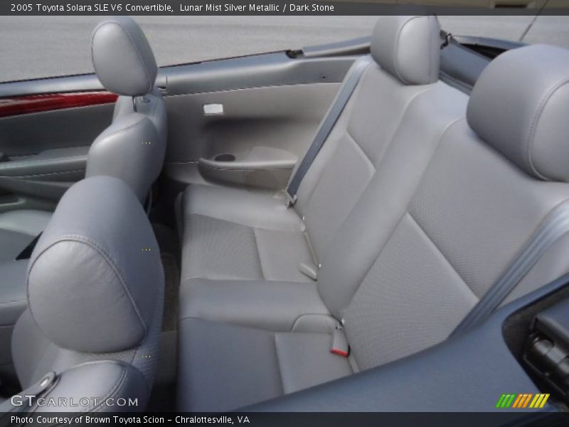  2005 Solara SLE V6 Convertible Dark Stone Interior