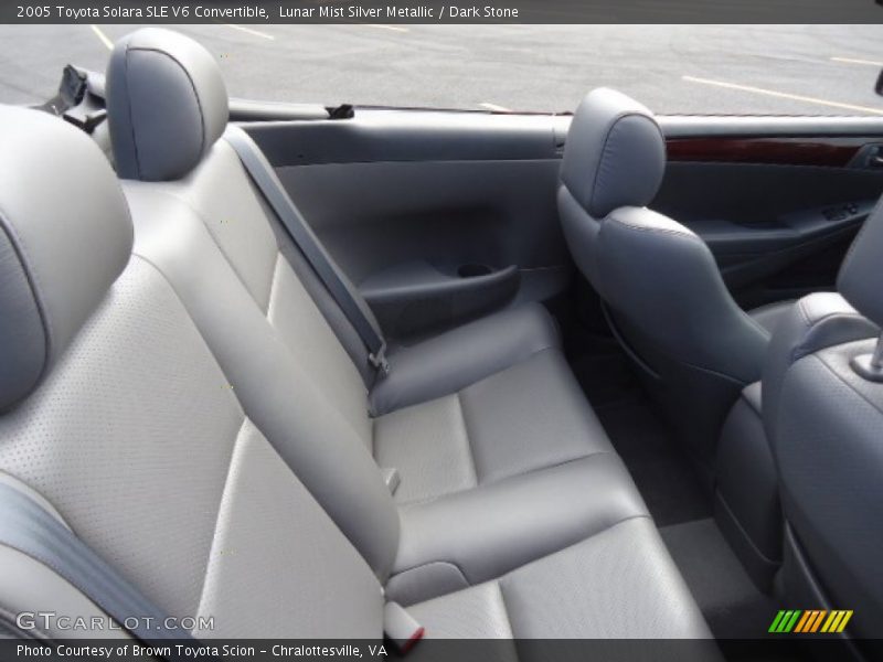  2005 Solara SLE V6 Convertible Dark Stone Interior