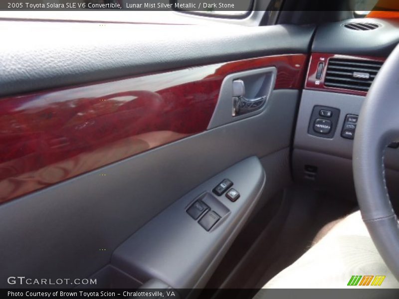 Lunar Mist Silver Metallic / Dark Stone 2005 Toyota Solara SLE V6 Convertible