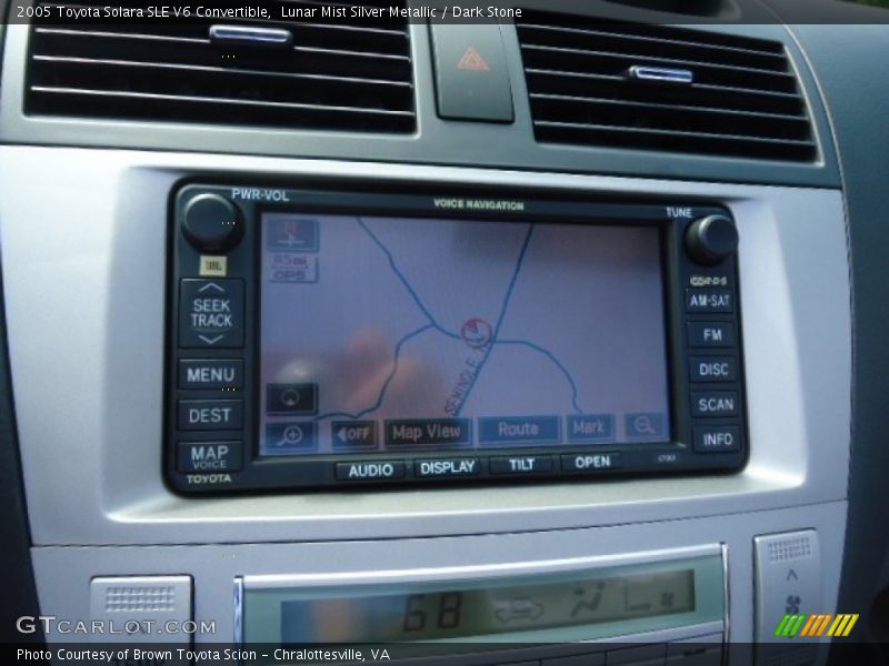 Navigation of 2005 Solara SLE V6 Convertible