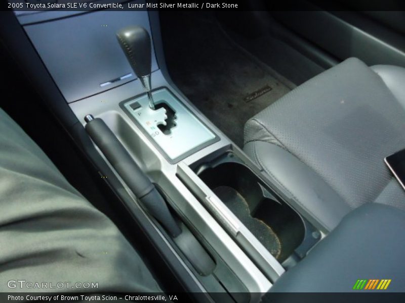 Lunar Mist Silver Metallic / Dark Stone 2005 Toyota Solara SLE V6 Convertible