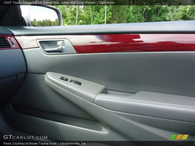 Lunar Mist Silver Metallic / Dark Stone 2005 Toyota Solara SLE V6 Convertible