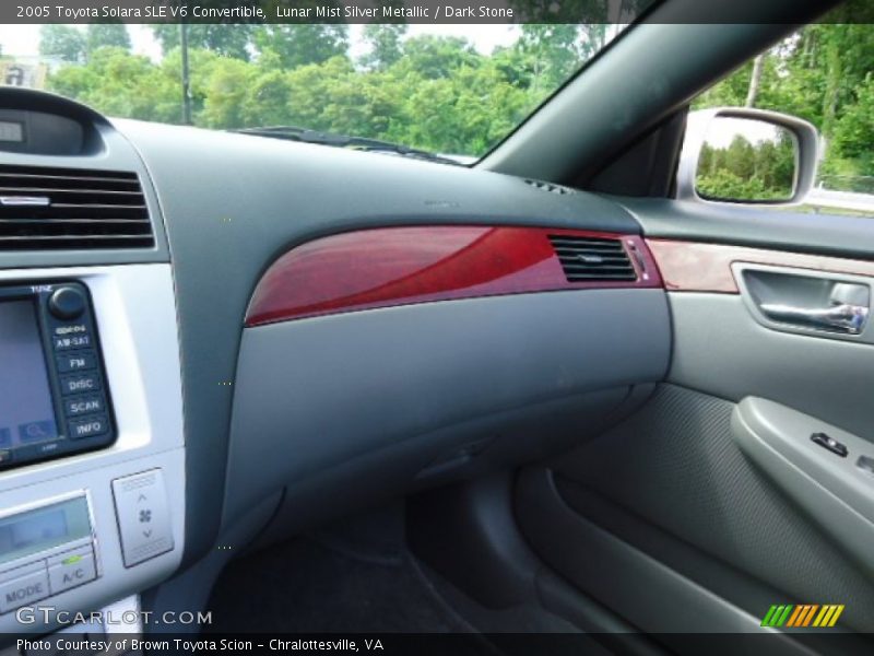 Lunar Mist Silver Metallic / Dark Stone 2005 Toyota Solara SLE V6 Convertible