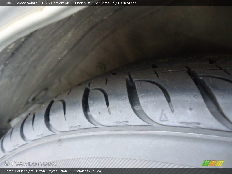 Lunar Mist Silver Metallic / Dark Stone 2005 Toyota Solara SLE V6 Convertible