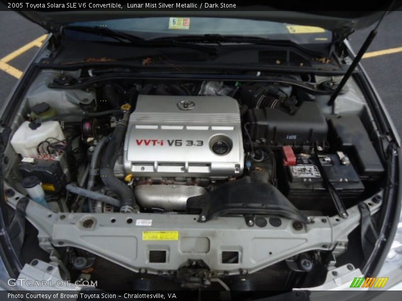  2005 Solara SLE V6 Convertible Engine - 3.3 Liter DOHC 24-Valve V6