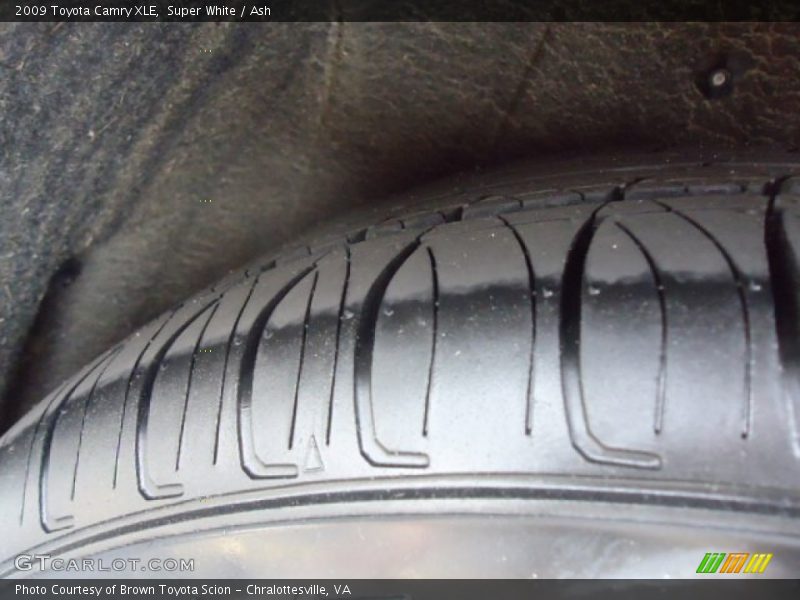 Super White / Ash 2009 Toyota Camry XLE