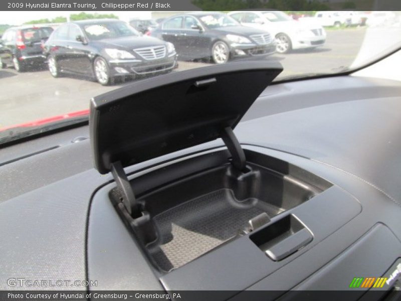 Chilipepper Red / Black 2009 Hyundai Elantra Touring