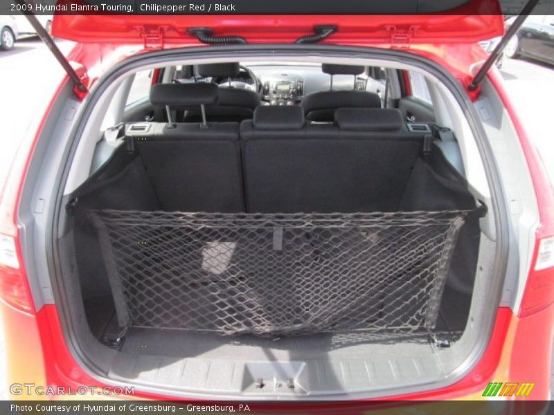Chilipepper Red / Black 2009 Hyundai Elantra Touring