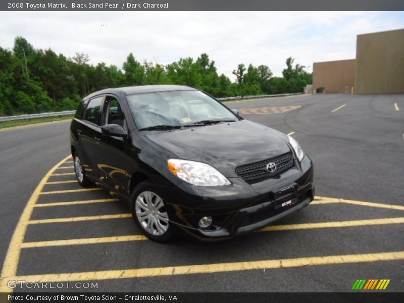 Black Sand Pearl / Dark Charcoal 2008 Toyota Matrix