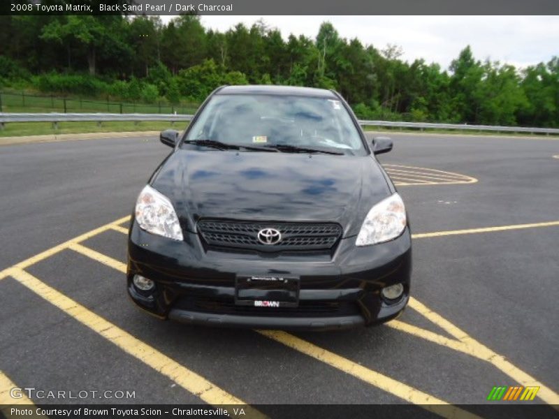 Black Sand Pearl / Dark Charcoal 2008 Toyota Matrix