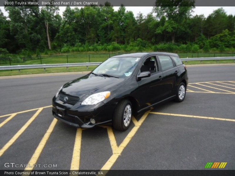 Black Sand Pearl / Dark Charcoal 2008 Toyota Matrix