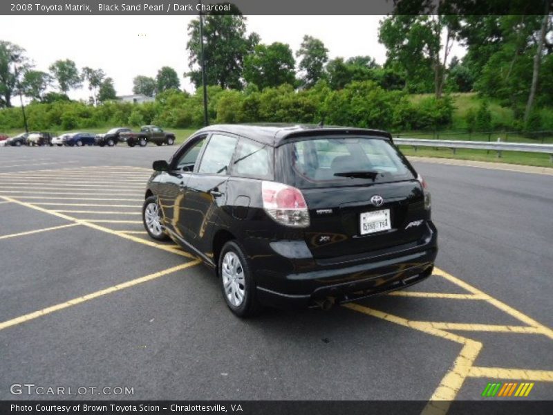 Black Sand Pearl / Dark Charcoal 2008 Toyota Matrix