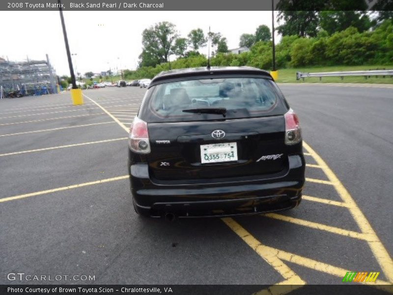 Black Sand Pearl / Dark Charcoal 2008 Toyota Matrix