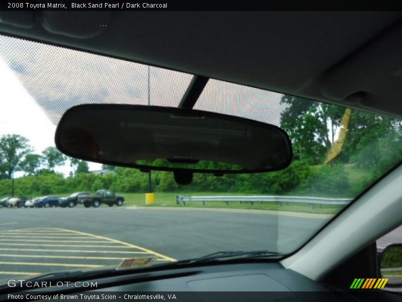 Black Sand Pearl / Dark Charcoal 2008 Toyota Matrix