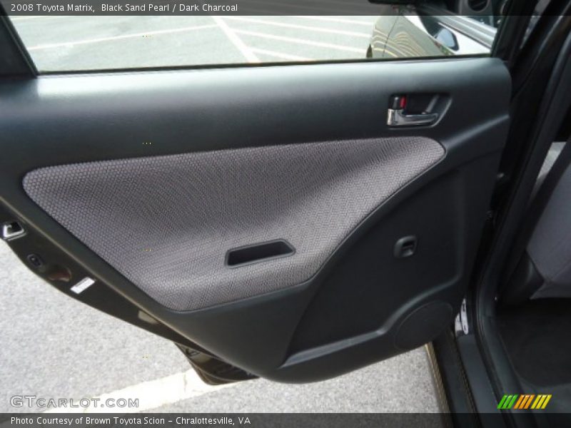 Black Sand Pearl / Dark Charcoal 2008 Toyota Matrix