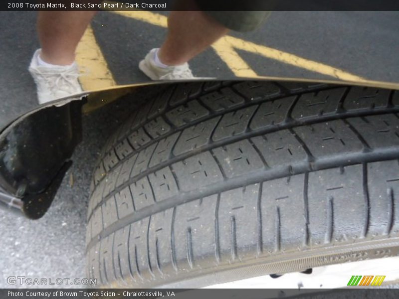 Black Sand Pearl / Dark Charcoal 2008 Toyota Matrix