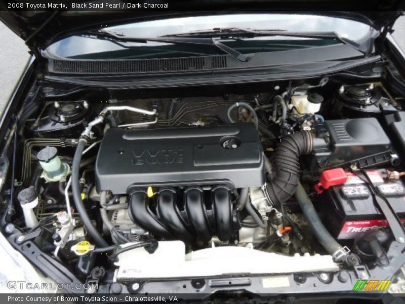 Black Sand Pearl / Dark Charcoal 2008 Toyota Matrix