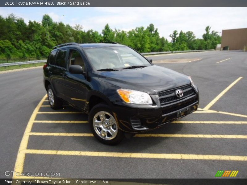 Black / Sand Beige 2010 Toyota RAV4 I4 4WD