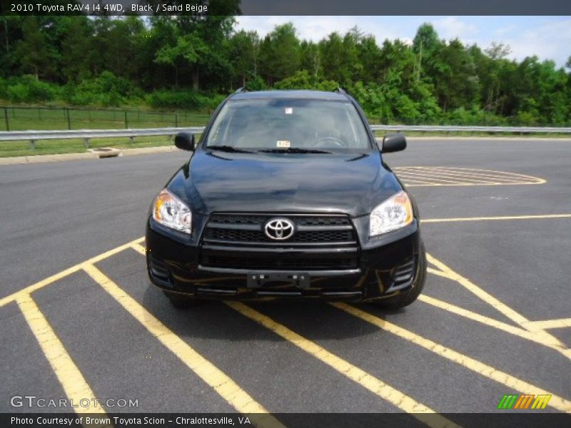 Black / Sand Beige 2010 Toyota RAV4 I4 4WD