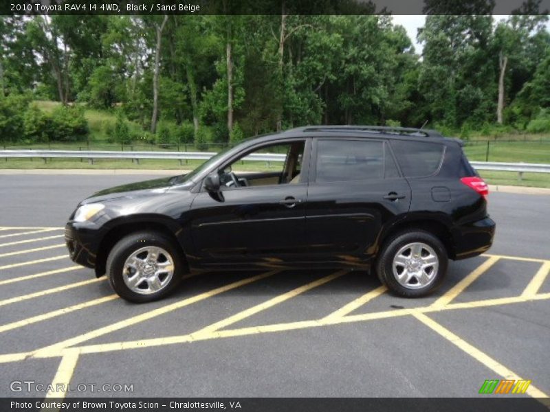 Black / Sand Beige 2010 Toyota RAV4 I4 4WD